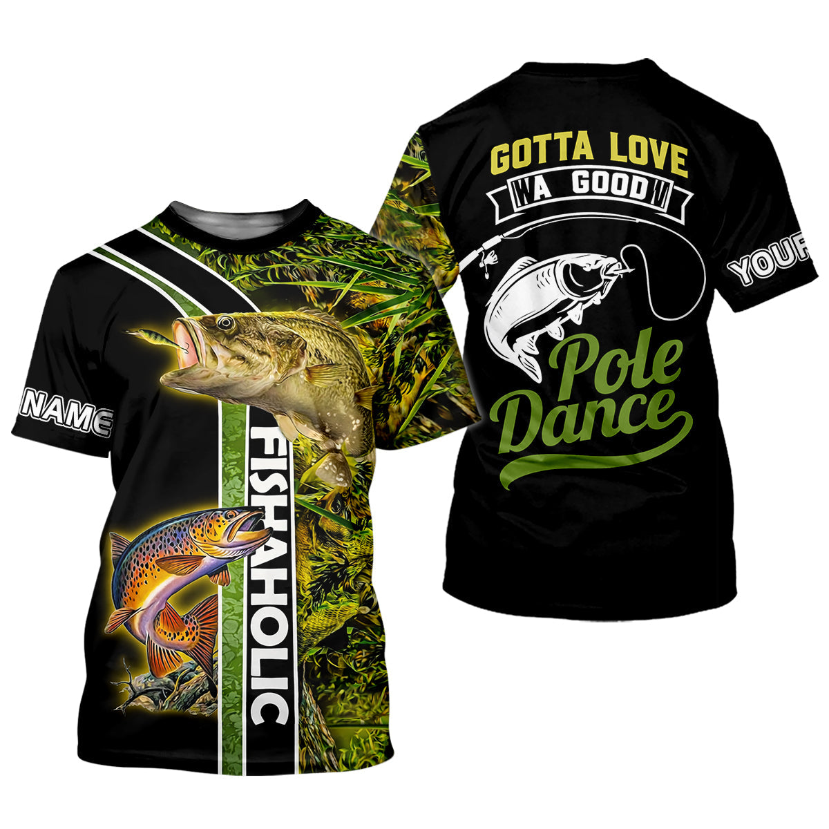 Gotta Love A Good Pole Dance Fishaholic Funny Fishing Shirt, Fishing UPF Shirts, Fishing Shirt For Women
