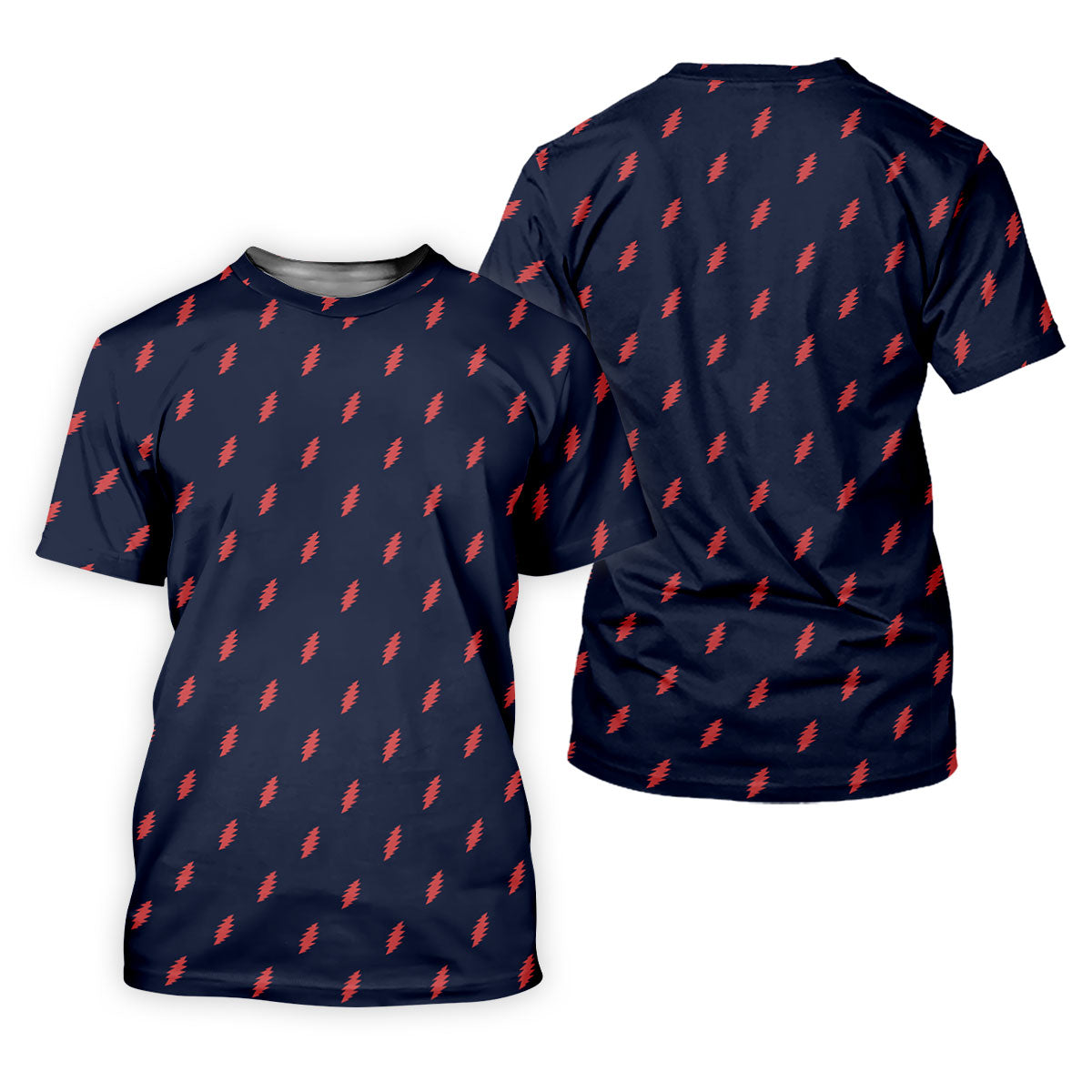 Lightning Strike Polo Shirt for Men, 250 Years USA Patriotic Golf Shirt, 4th Of July Golf Shirt, Golf Shirts For Men