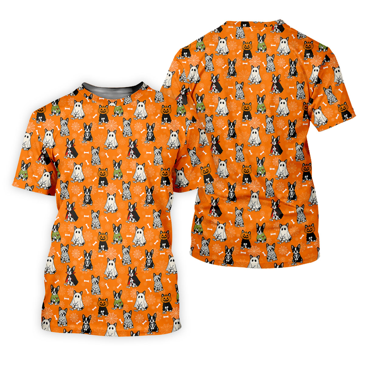 Halloween Dog Costume Pattern Golf Polo Shirt, Mens Golf Shirts, Polo Shirts For Men