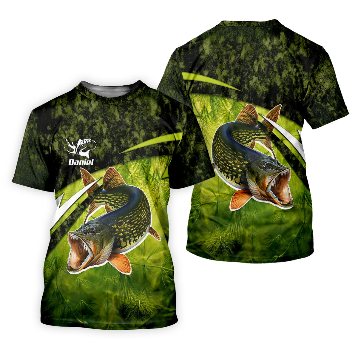 Carp Fish Olive Drab Fishing UPF Shirts, Performance Fishing Shirts, Carp Fishing Shirts For Men