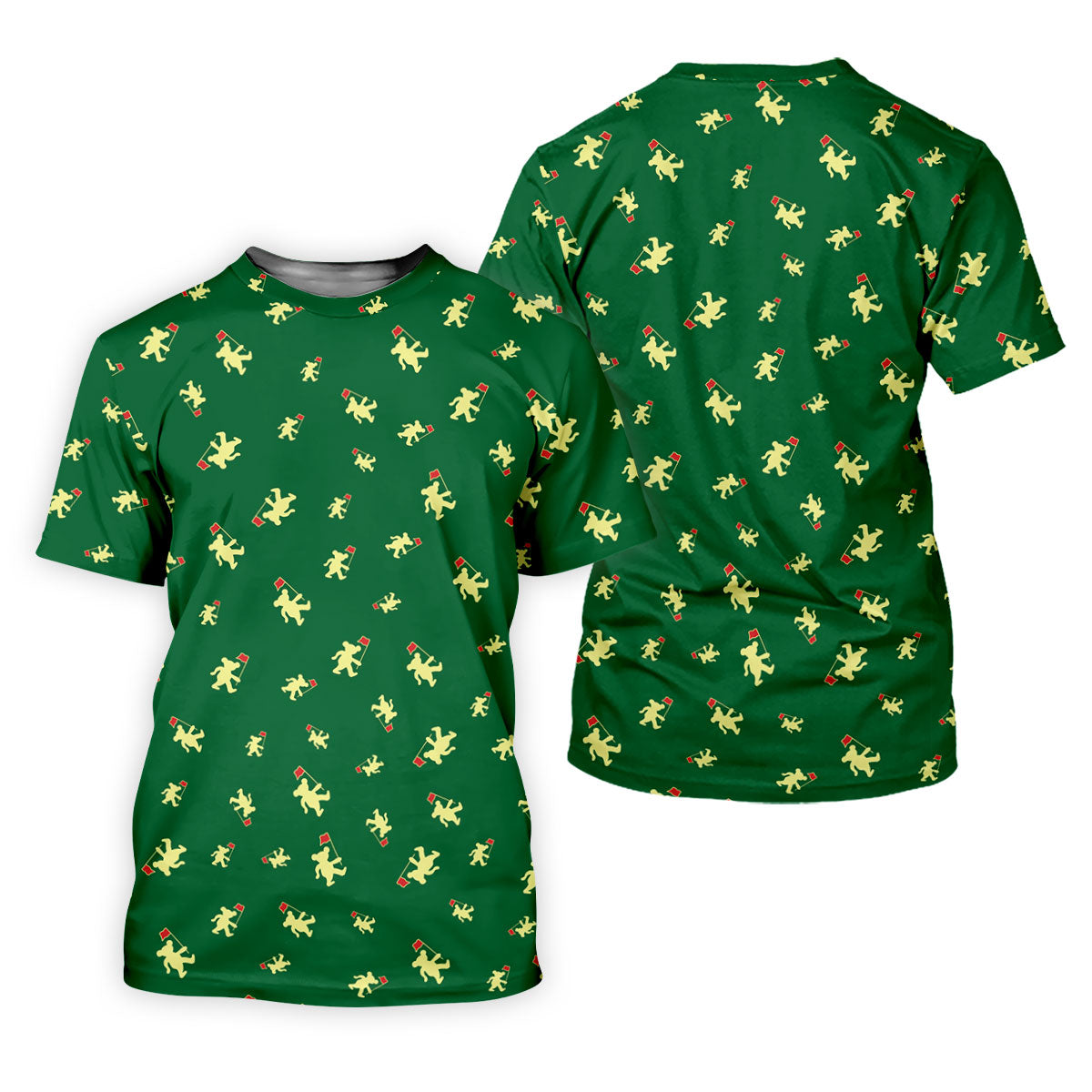 Dancing Bear Golf Tournament Shirt, Women's Golf Tops, Ladies Golf Shirts, Golf Gift For Ladies