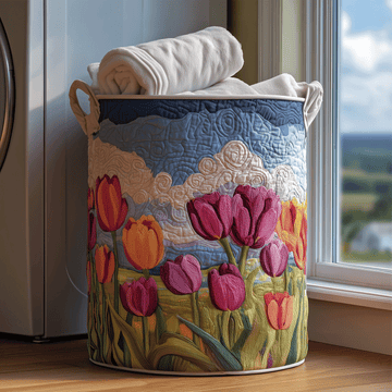 Tulip Dream Laundry Basket Laundry Gifts, Housewarming Gift Ideas, Mother's Day Gifts