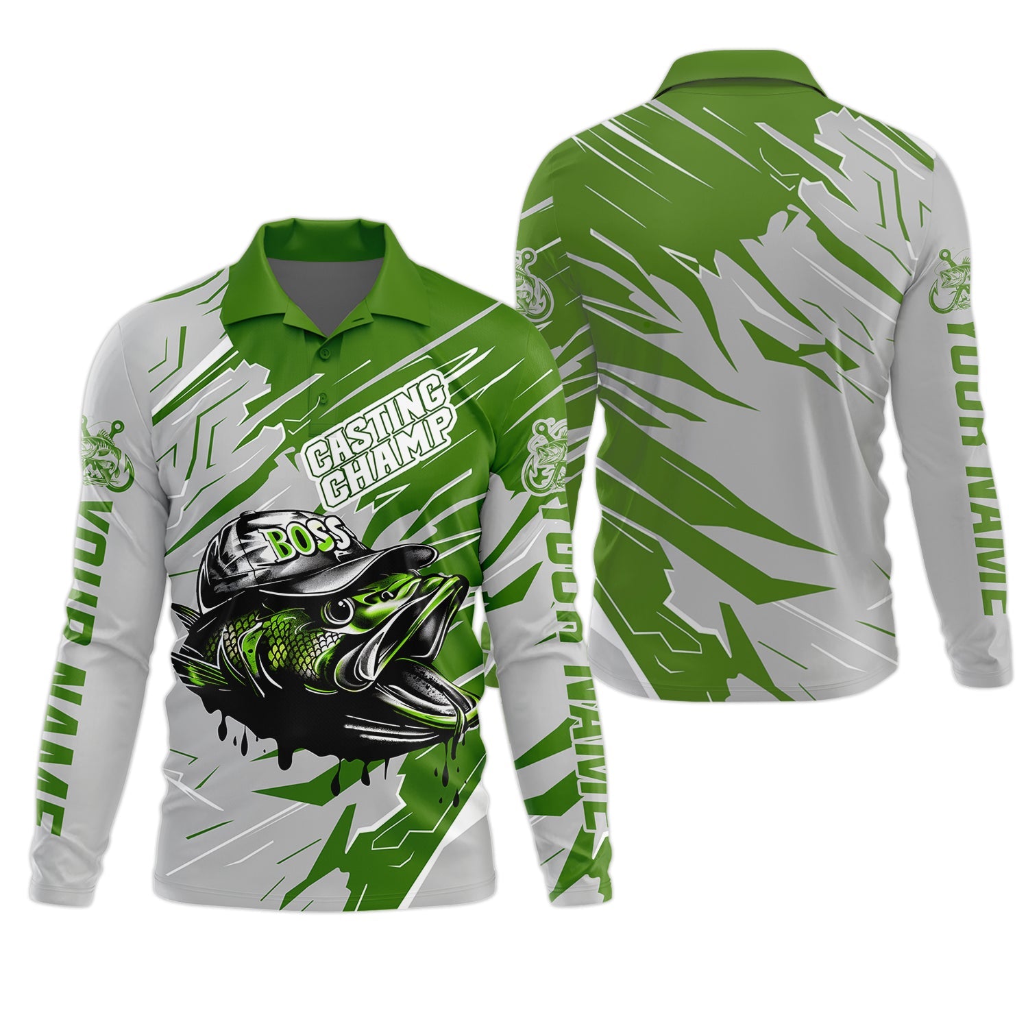 Fishing Tournament Shirt, Custom Team Shirt, SPF Shirt For Men, Men Jersey, Presents For Fishermen