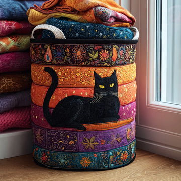 Velvet Shadows Laundry Basket Laundry Gifts, Housewarming Gift Ideas, Mother's Day Gifts
