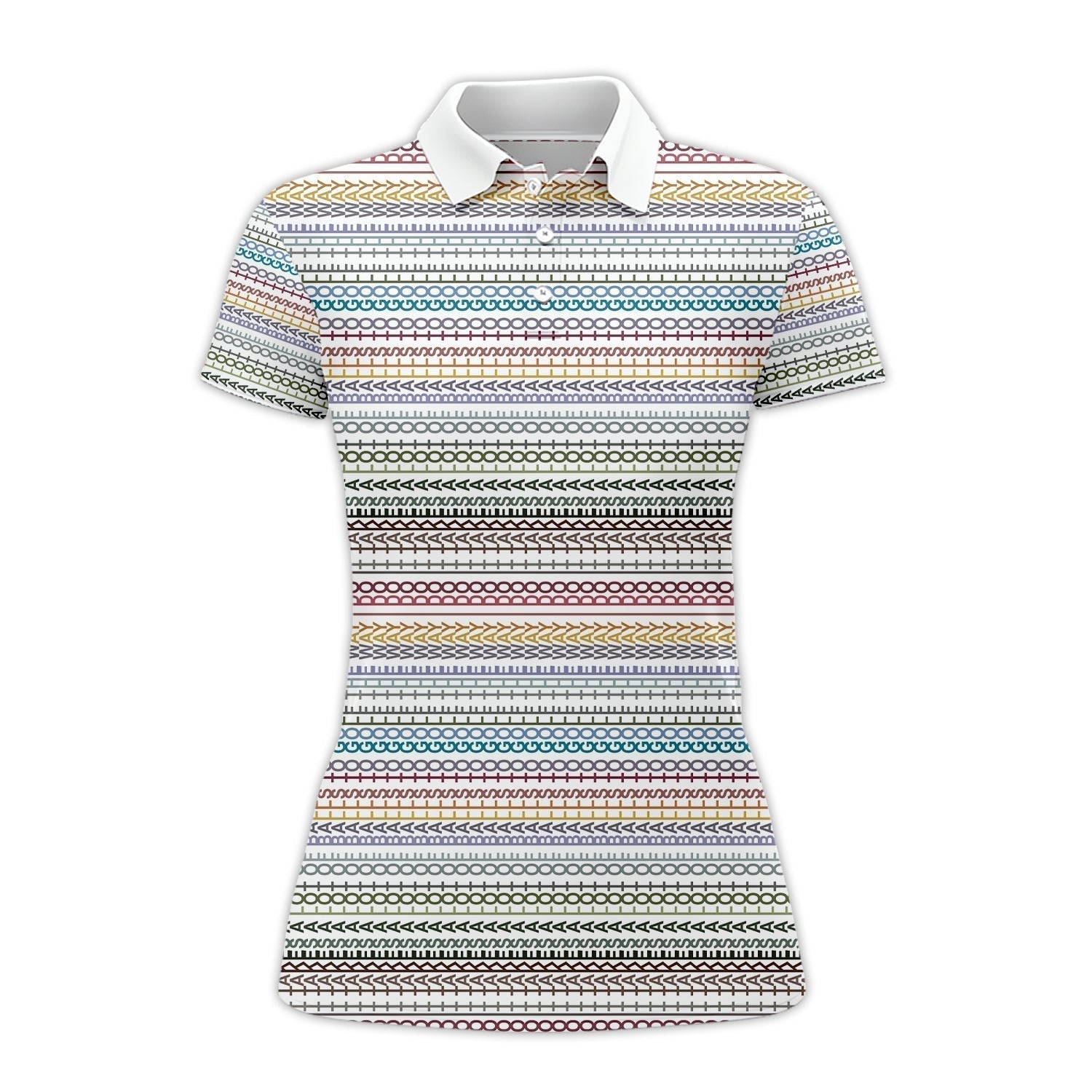 Funny Golf Polos,  'It Takes A Lot Of Balls To Golf The Way I Do' Golf Shirt, Pattern Crazy Golf Shirts For Men's
