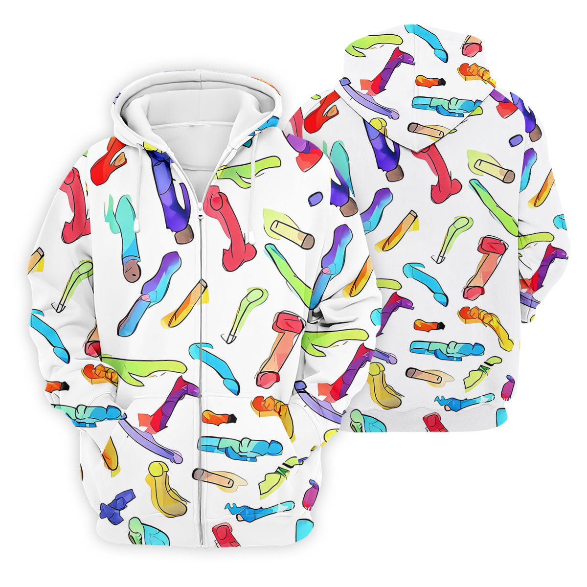 Adult Humor Retro Golf Shirt, Colorful Funny Men's Polo Shirt, Unique Novelty Golf Apparel