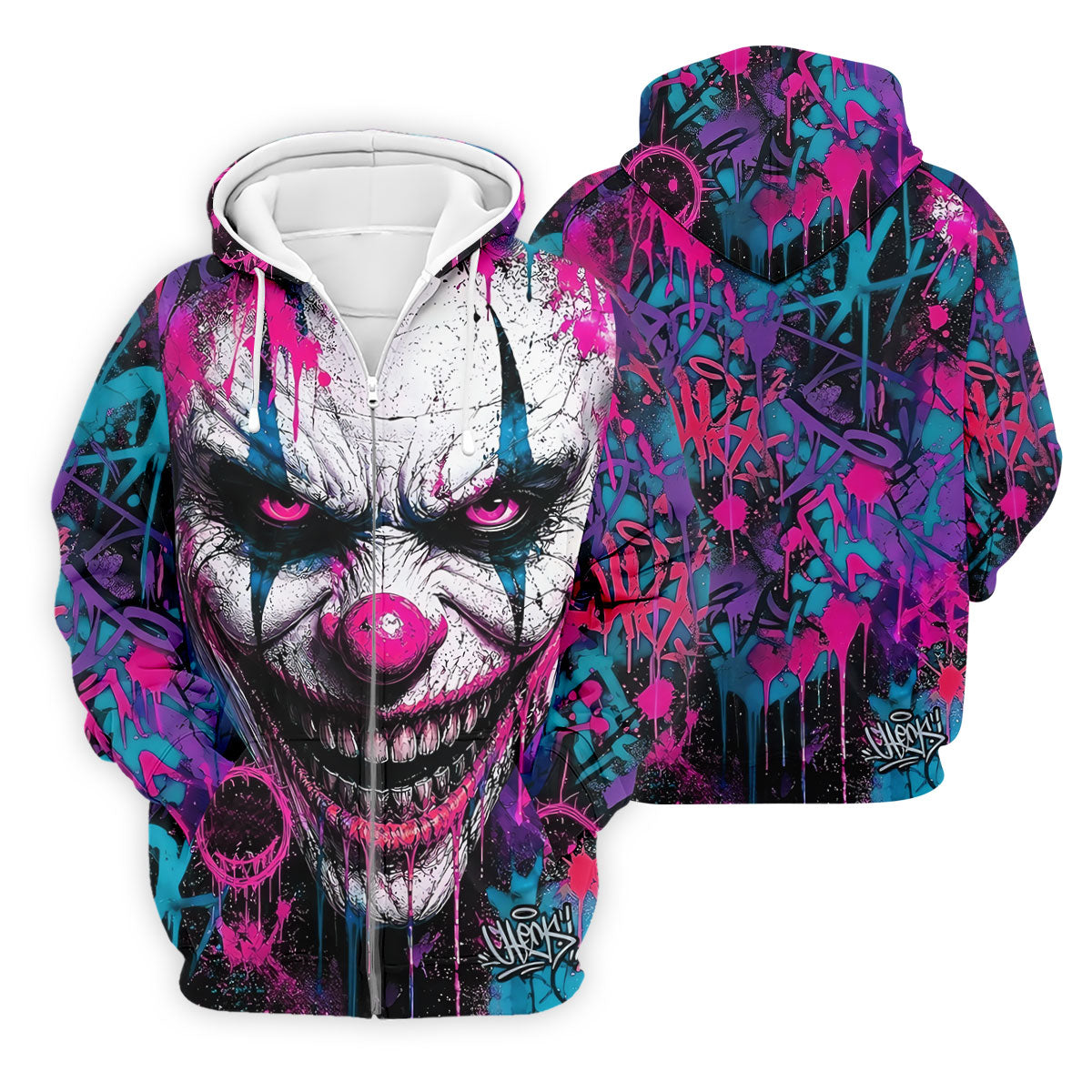 Halloween Horror Character Golf Shirt, Mens Golf Polo, Printed Golf Shirts