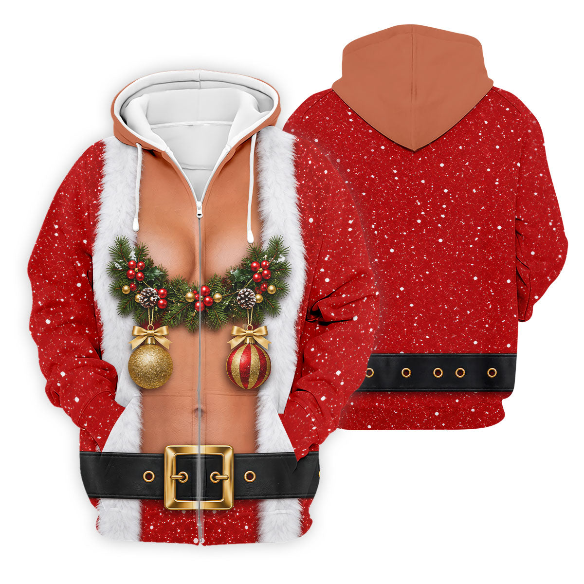 Funny Ornament Garland Christmas Golf Shirt, Mens Golf Shirts, Polo Shirts For Men