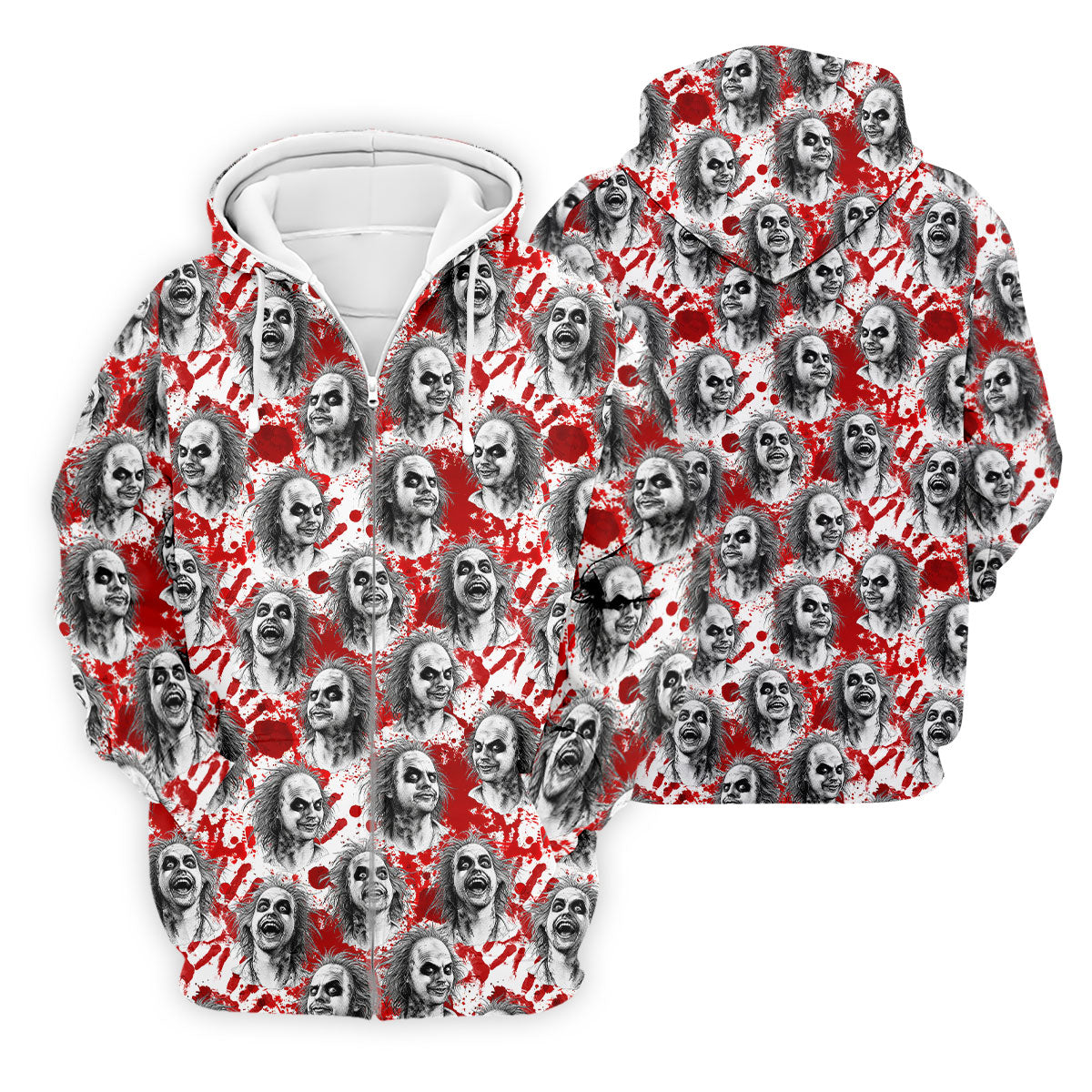 Halloween Horror Character Faces Polo Shirt, Polo Shirts For Men, Mens Golf Shirts