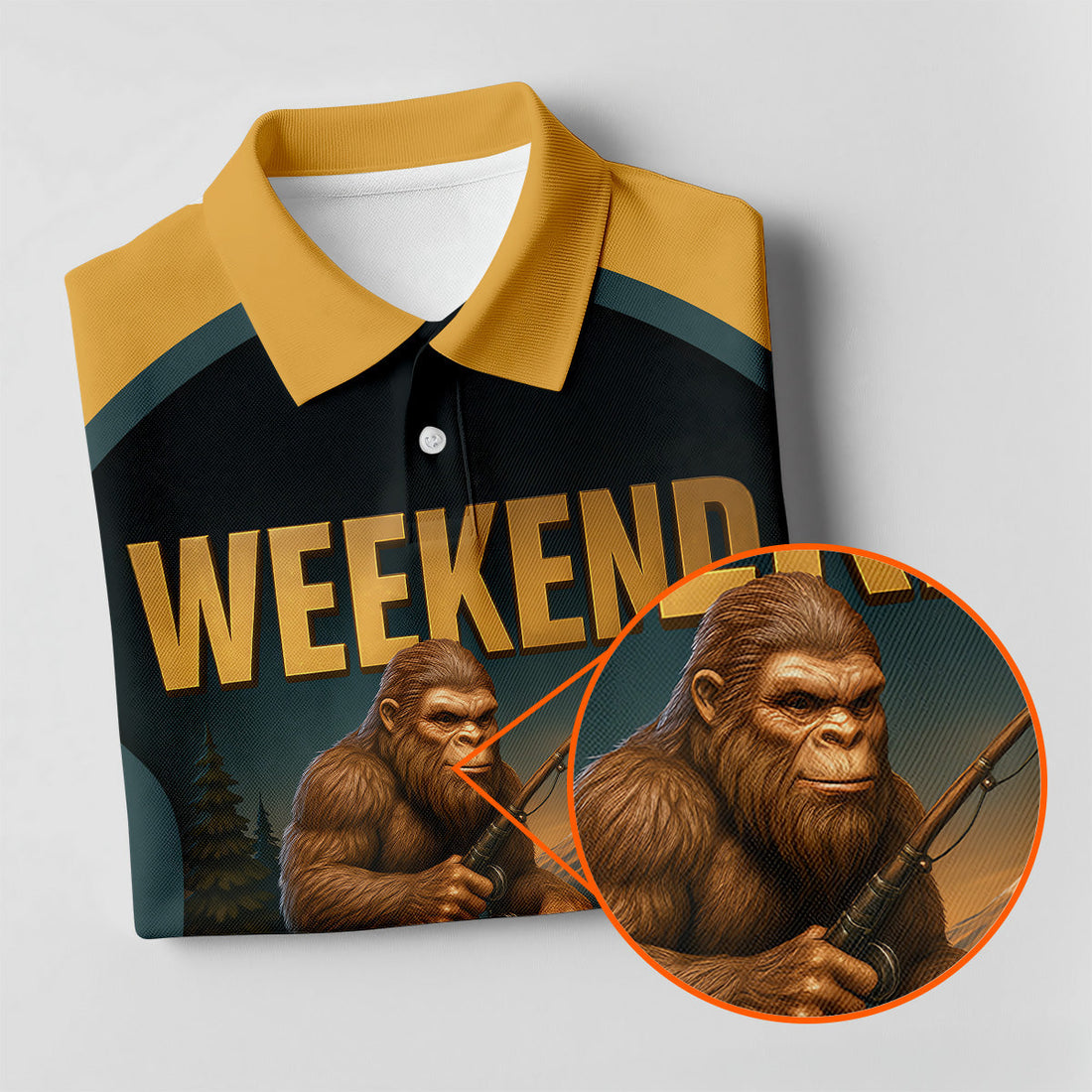 Weekend Hooker Sasquatch Fishing UPF Shirts, Women SPF Shirt, Female Fishing Shirts